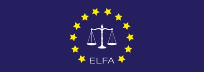European Law Faculties Association ELFA logo